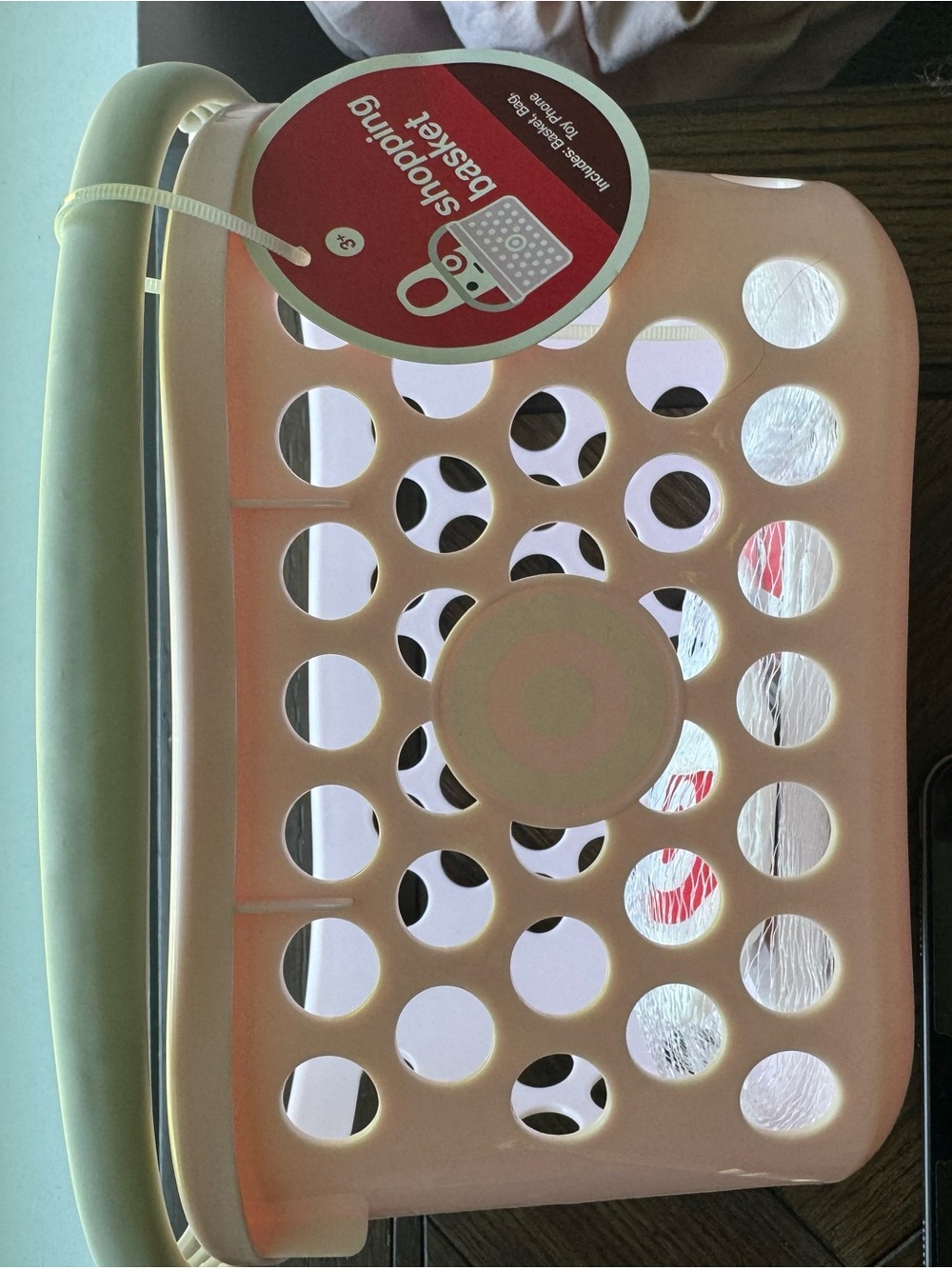 LIMITED EDITION TARGET Pink Portable Shopping & Carry Basket